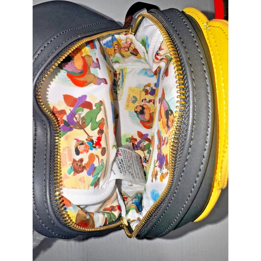 Loungefly Disney 100 Anniversary Pinocchio Donkey w/ tail Mini Backpack New - Picture 2 of 5